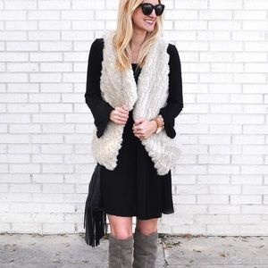 BB Dakota Keith Faux Fur Vest